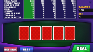 Royal Casino: Video Poker 1
